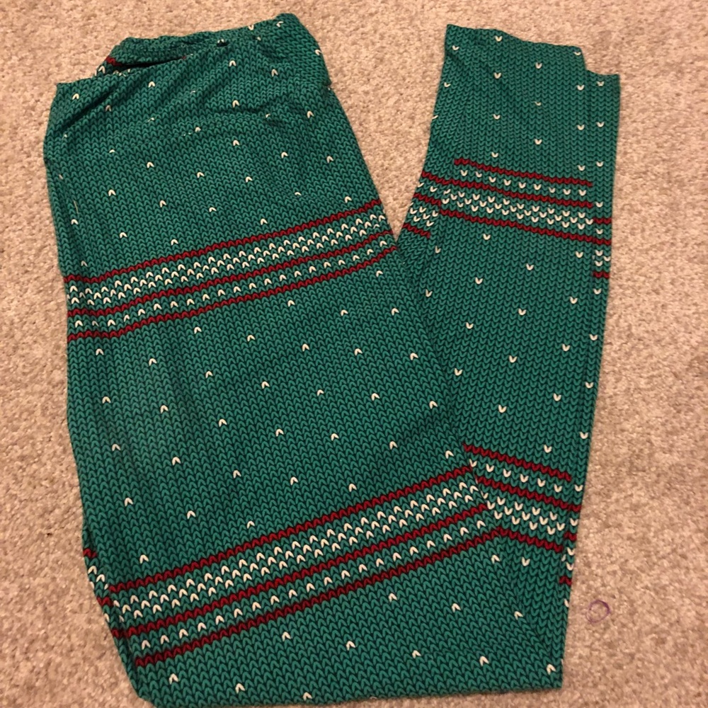 Lularoe TC Christmas Leggings